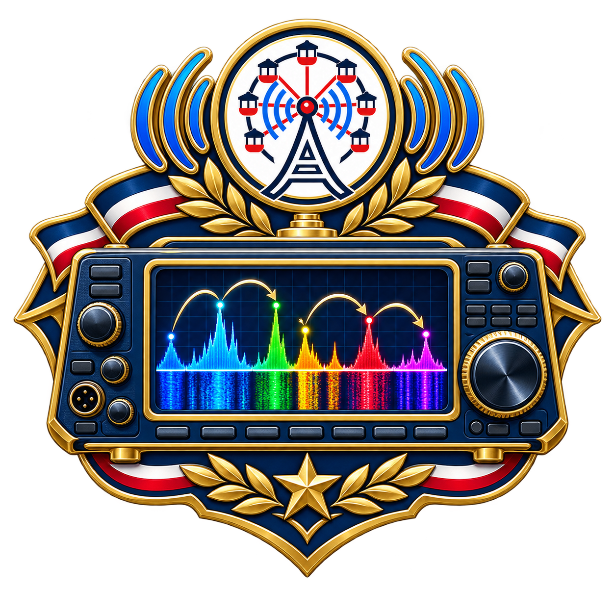 Band Hopper badge artwork