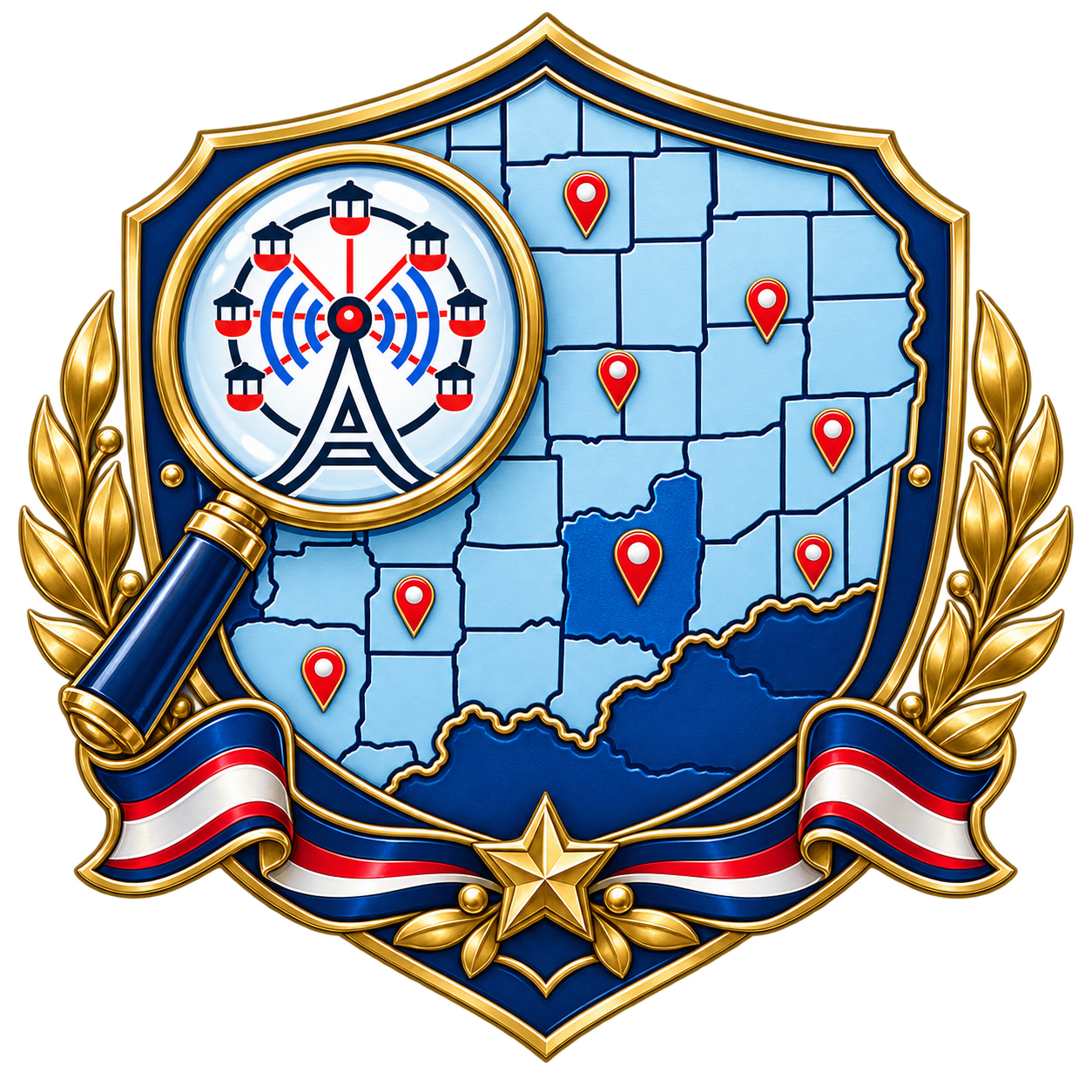 County Collector badge artwork