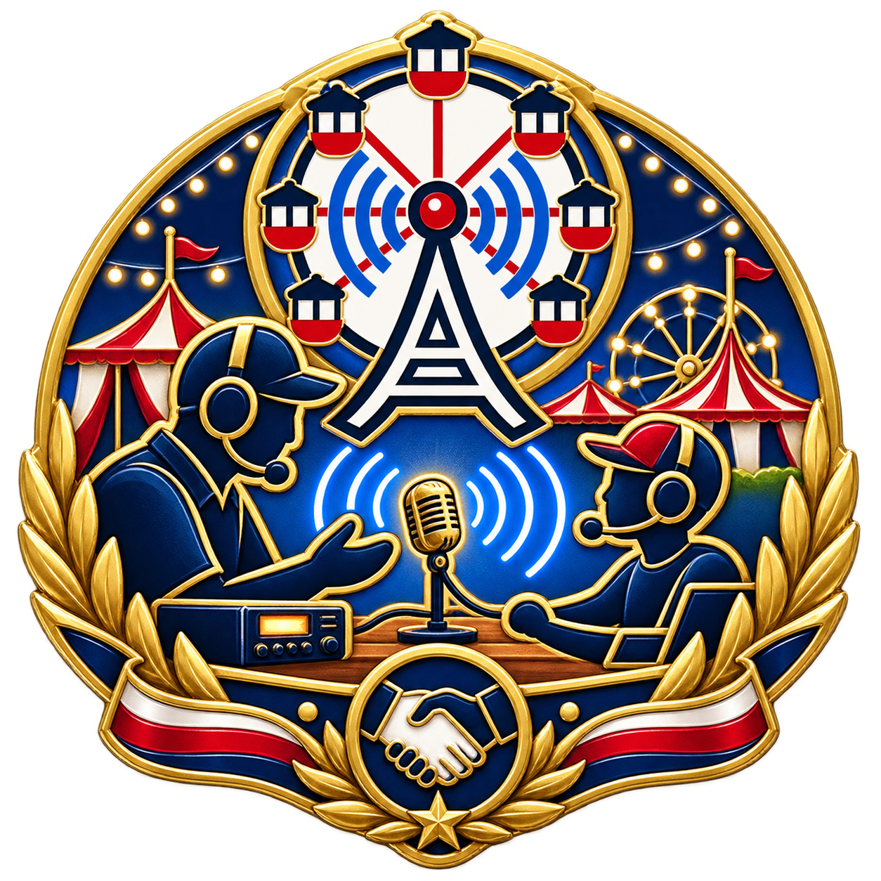 First Contact badge artwork