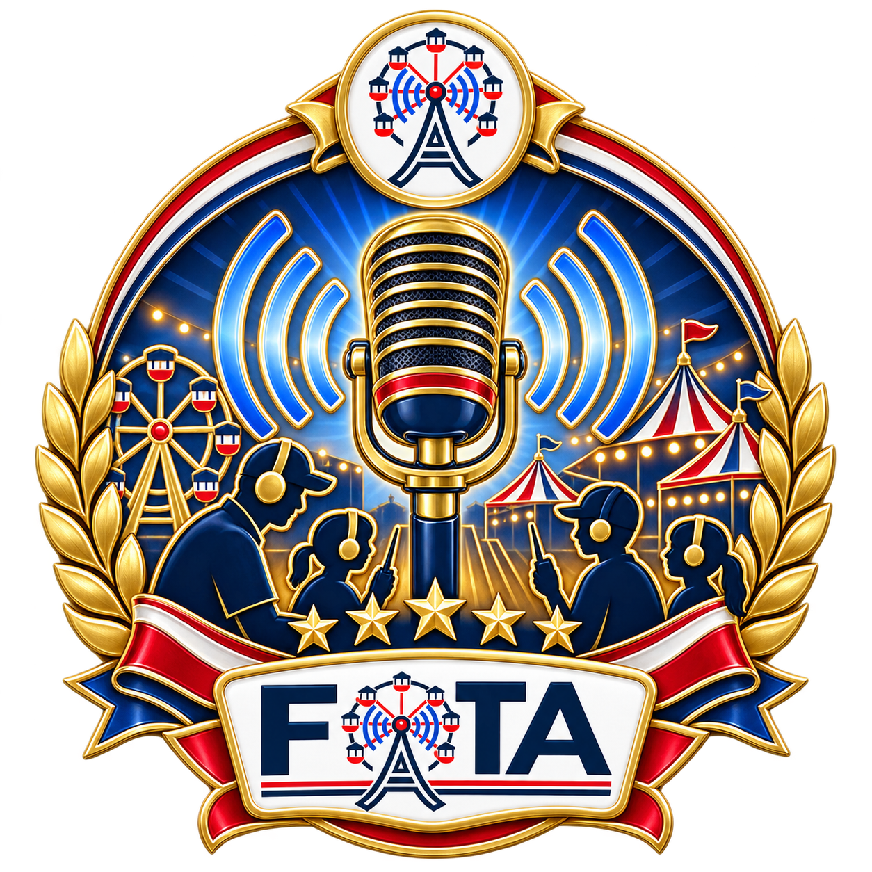 First Mic badge artwork