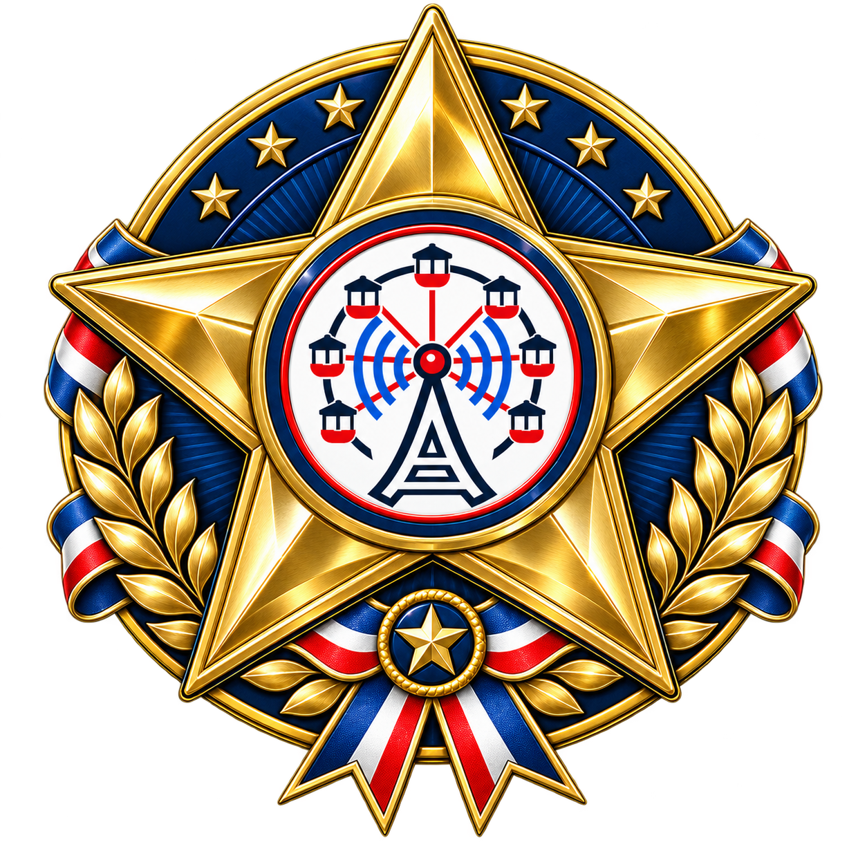 Gold Star Hunter badge artwork