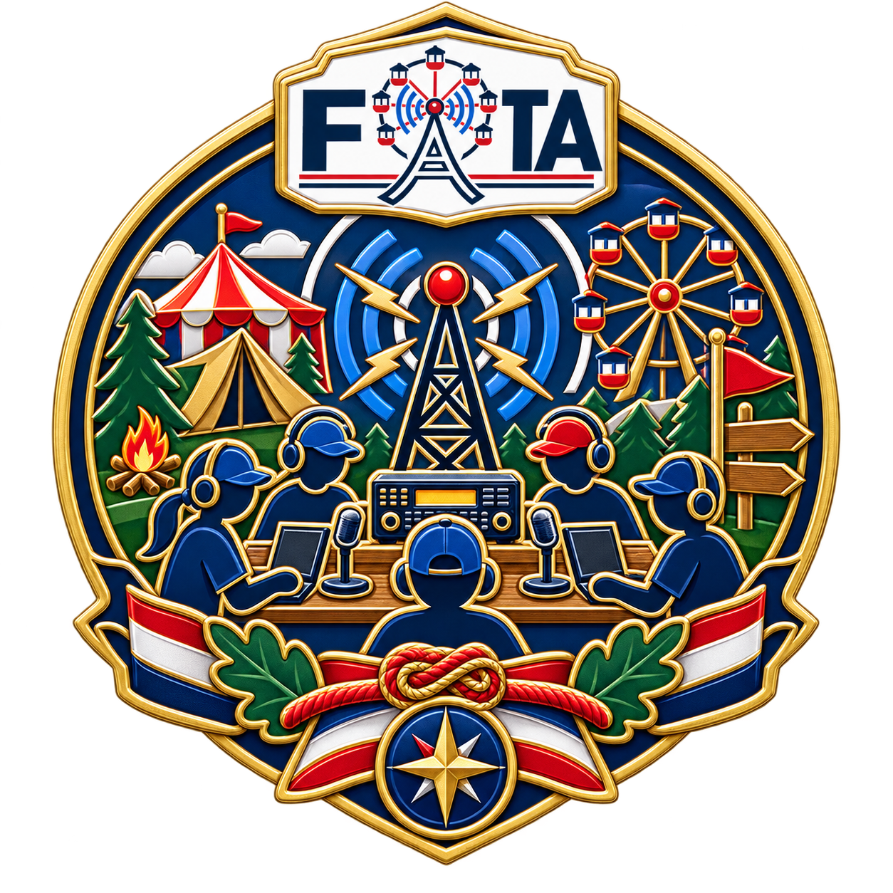 Scout Signal Club badge artwork