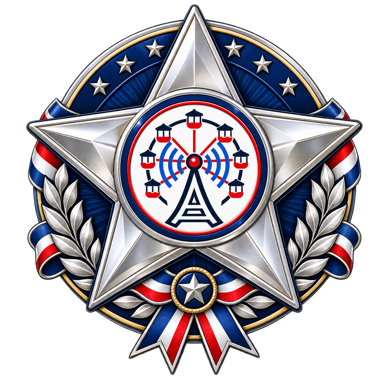 Silver Star Hunter badge artwork